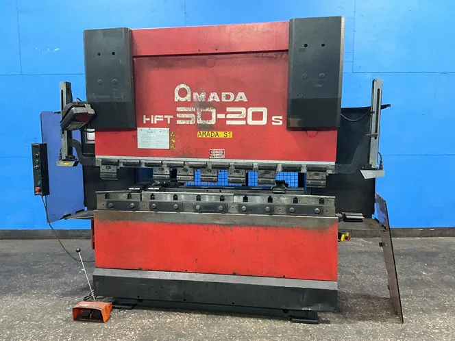 Amada 82” X 50 Ton Press Brake - Hft 50-20 S