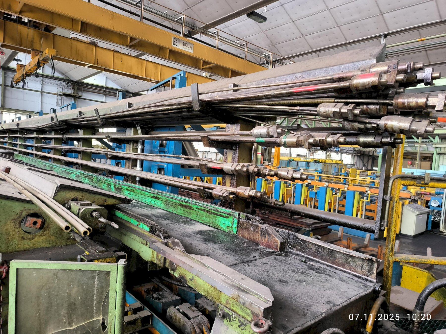 25 TON HAGINGER 3-DIE TUBE DRAW BENCH