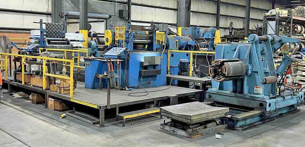24" x 5.00" x 12,000# Stamco Slitting Line (14700)