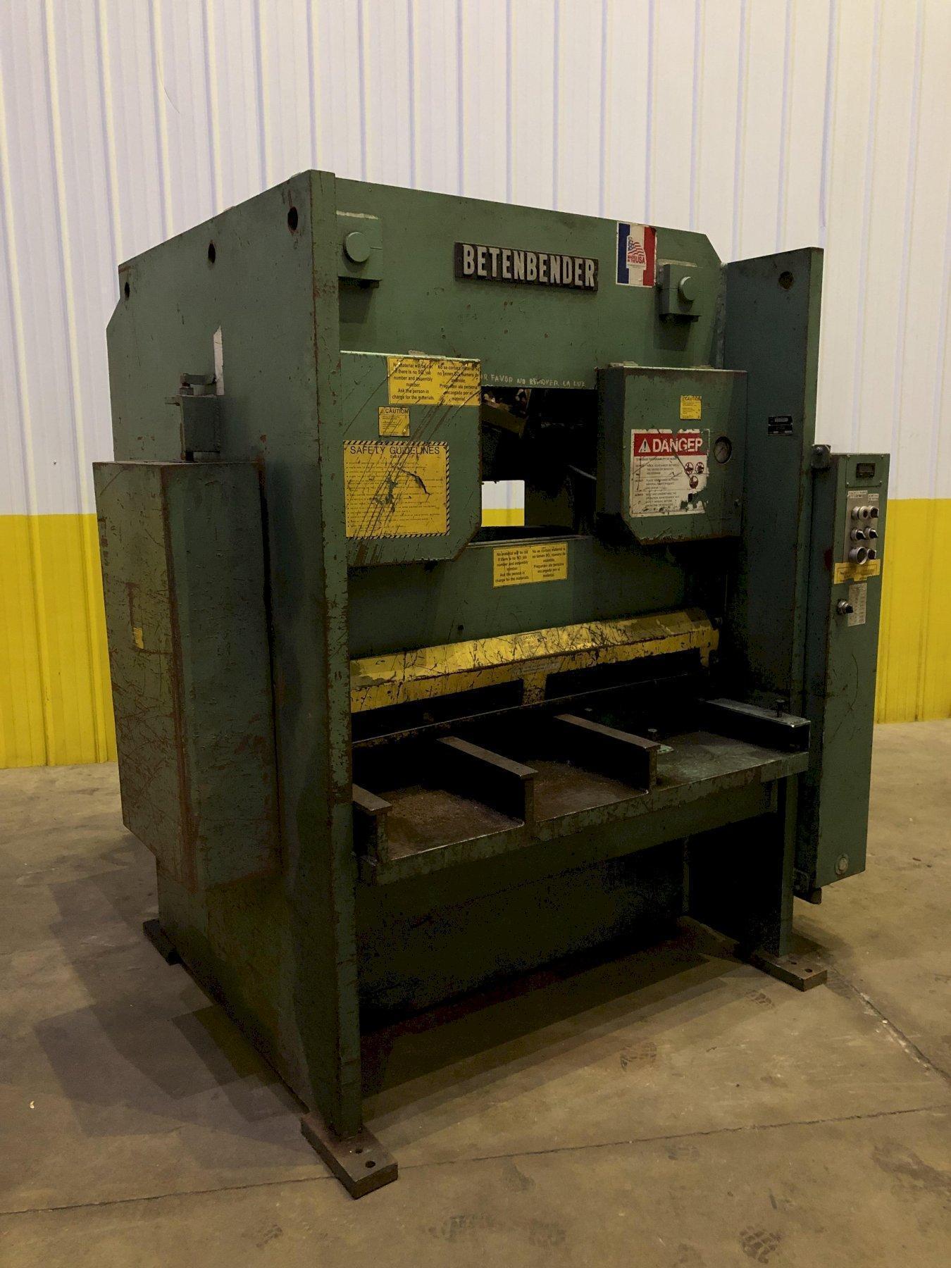 BETENBENDER HYDRAULIC - Shears, Power Squaring (In)