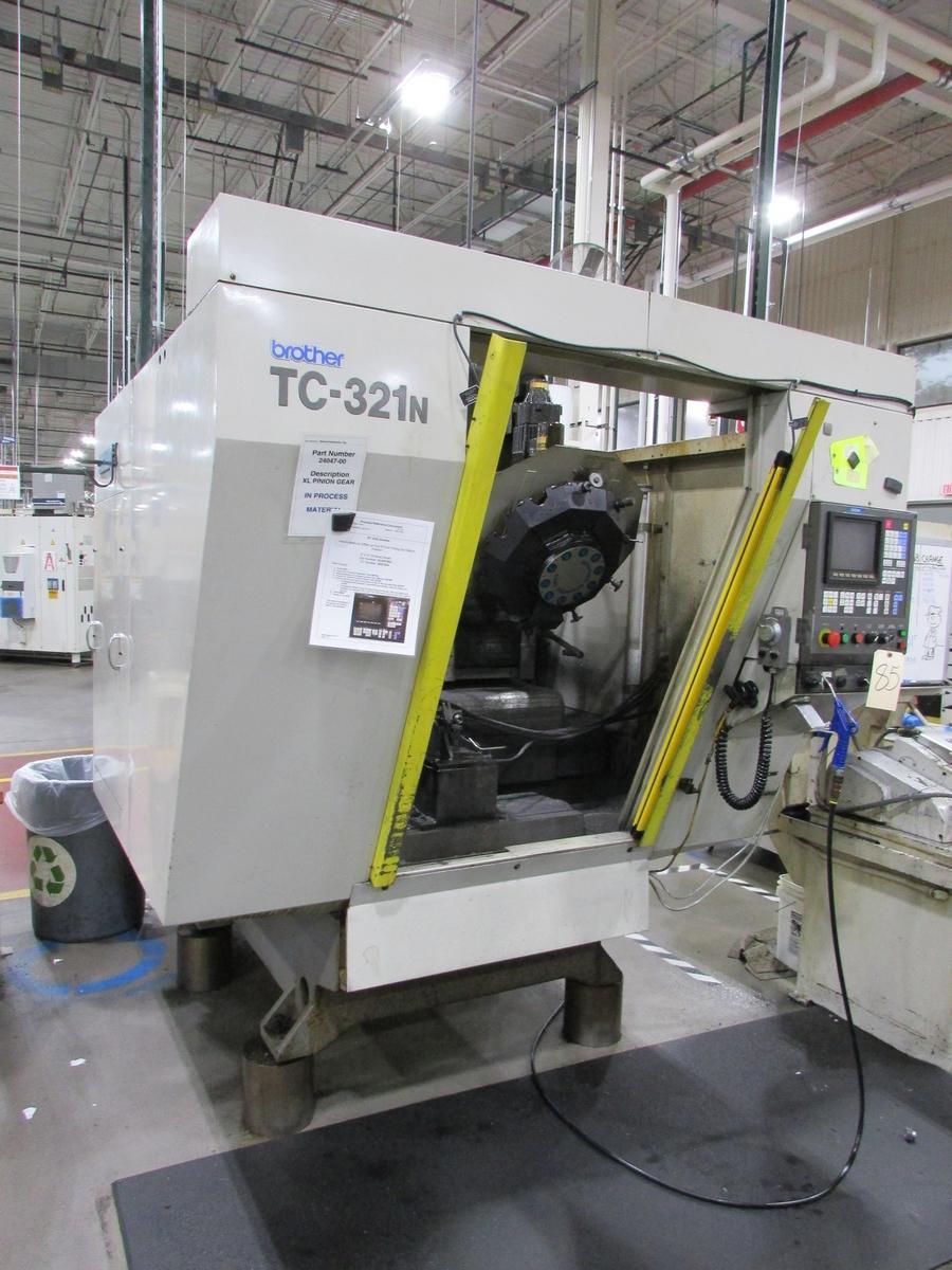BROTHER TC-321N CNC TAPPING CENTER, 700MM X, 300 MM Y, 250 MM Z, 10 ATC, 6000 RPM, BROTHER INTERFACE CONTROL