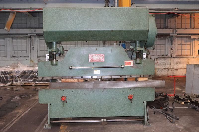 8' x 55 TON CHICAGO DREIS & KRUMP MECH. PRESS BRAKE, MODEL 68-B
