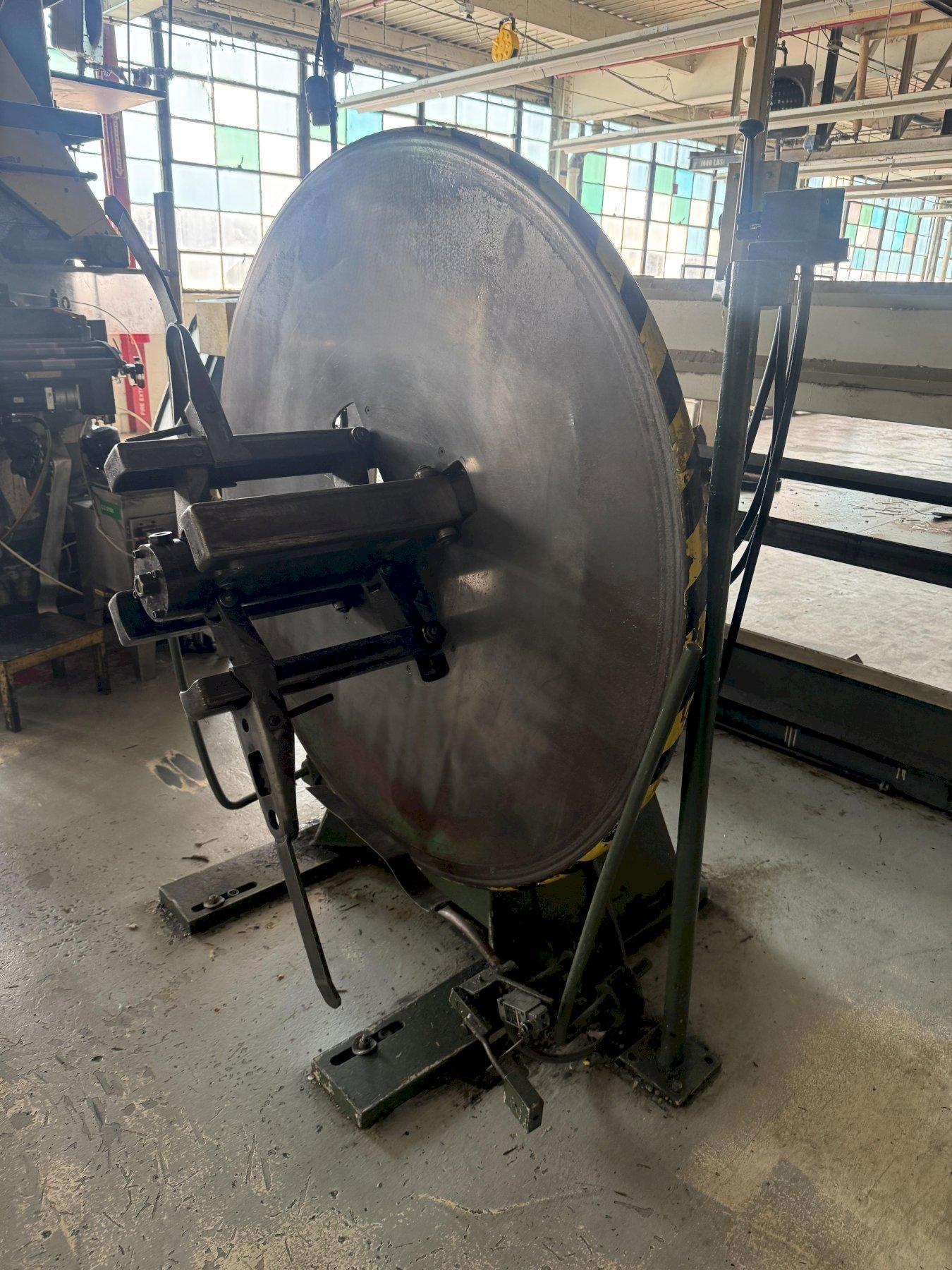 4,000 LBS X 18” LITTELL MODEL 40-18 MOTORIZED COIL REEL UNCOILER: YOBRO #26030