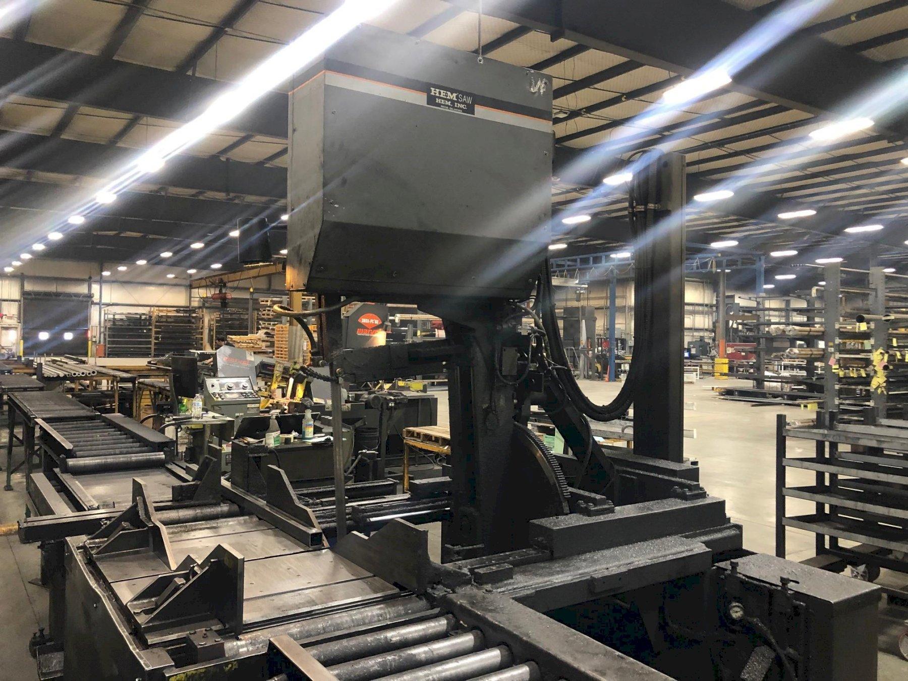 20" CX 24" HEM VT130HA-60 HIGH SPEED PRODUCTION VERTICAL BANDSAW