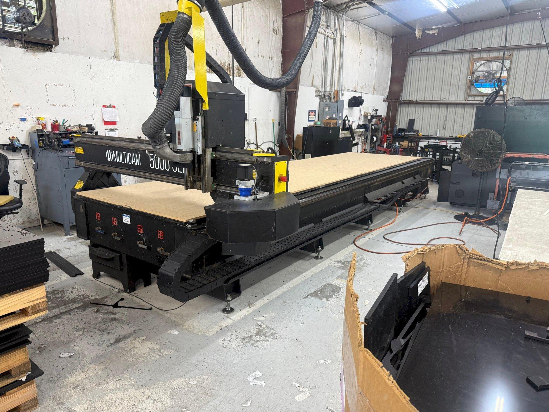 2016 Multicam 5000 Series CNC Router (#5993)
