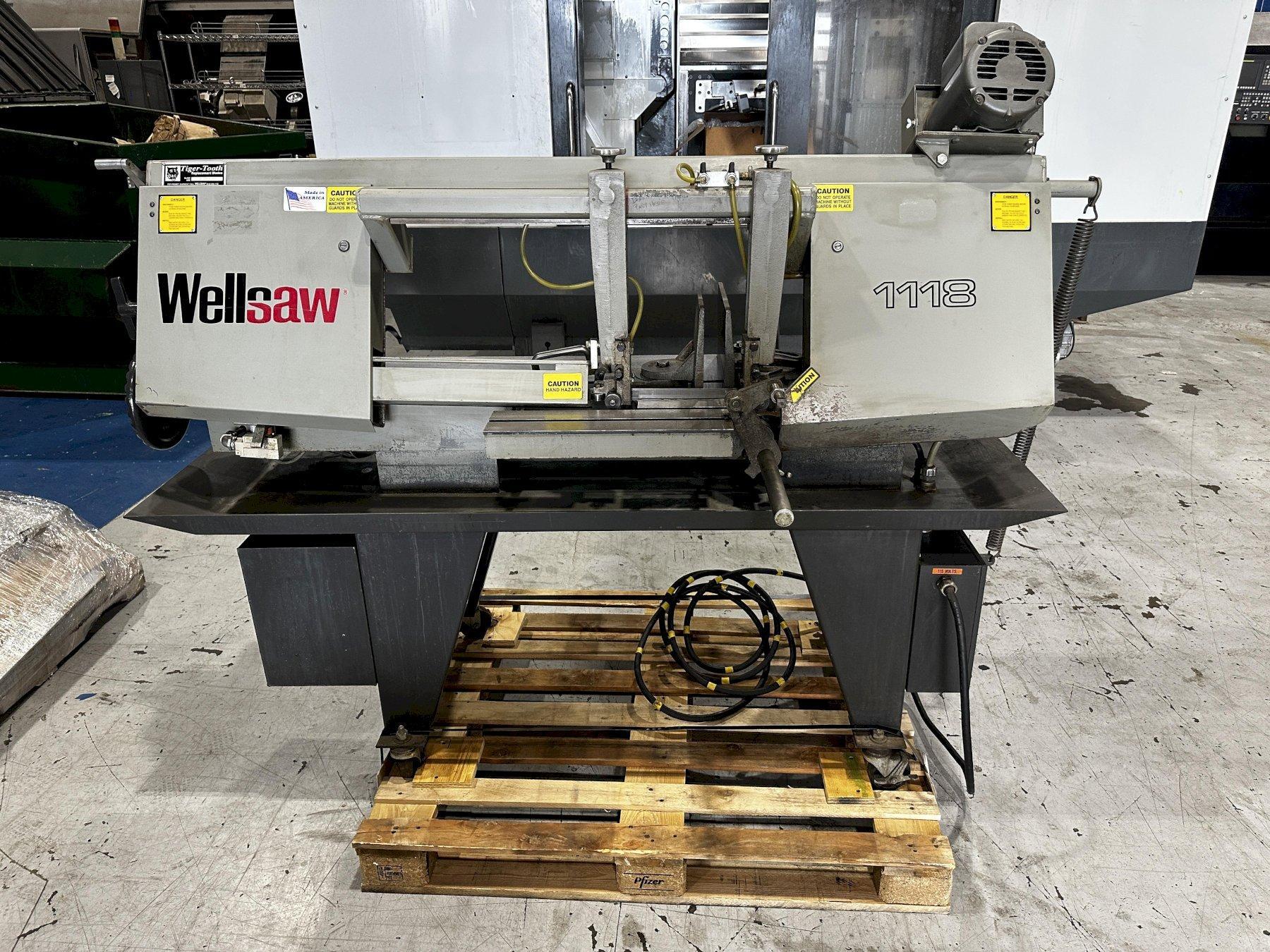 Wellsaw 1118 Horizontal Band Saw For Sale