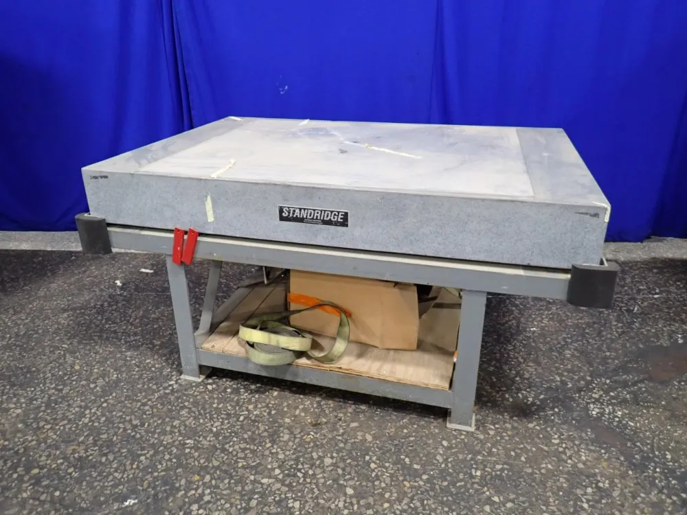 STANDRIDGE 72" X 48" GRANITE TOP WORK BENCH