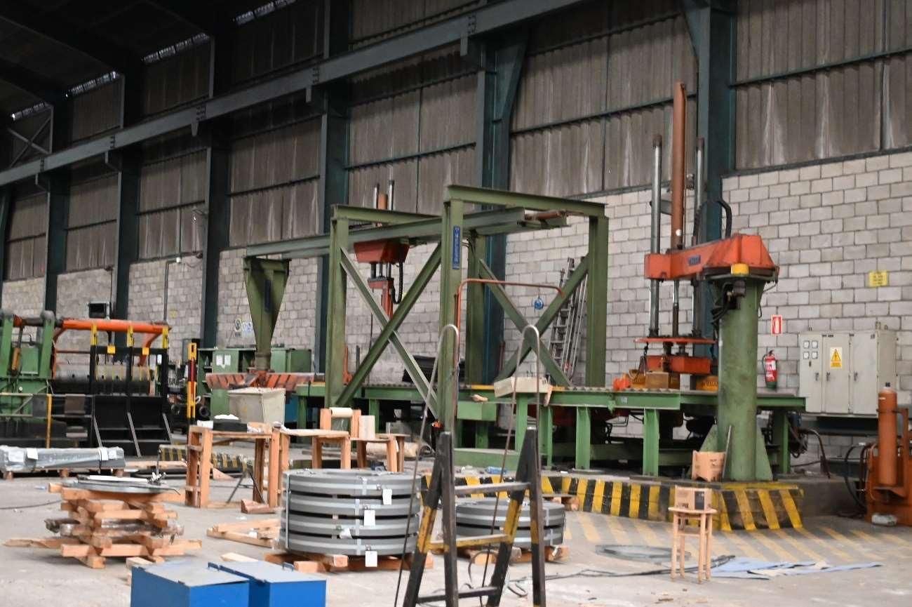 2000mm (78") x 5 Ton Mecesa Banding Line