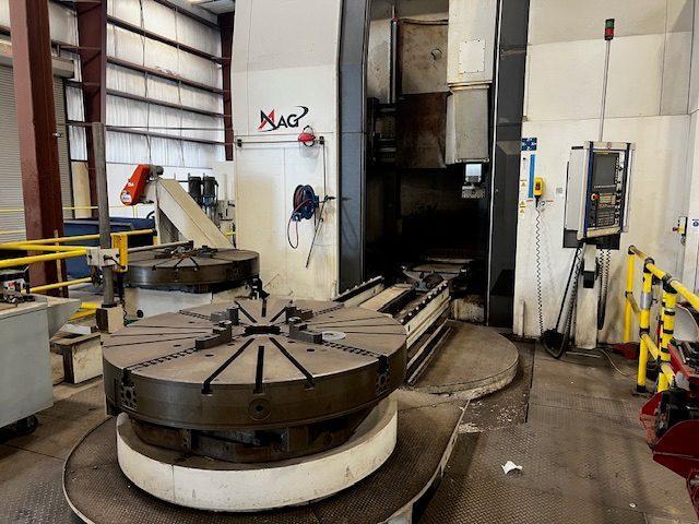 Mag VTC-1600 Vertical Turning Center, 2005 – Fanuc, Live Milling, 63″ Table, 78″ Swing, Pallet Changer