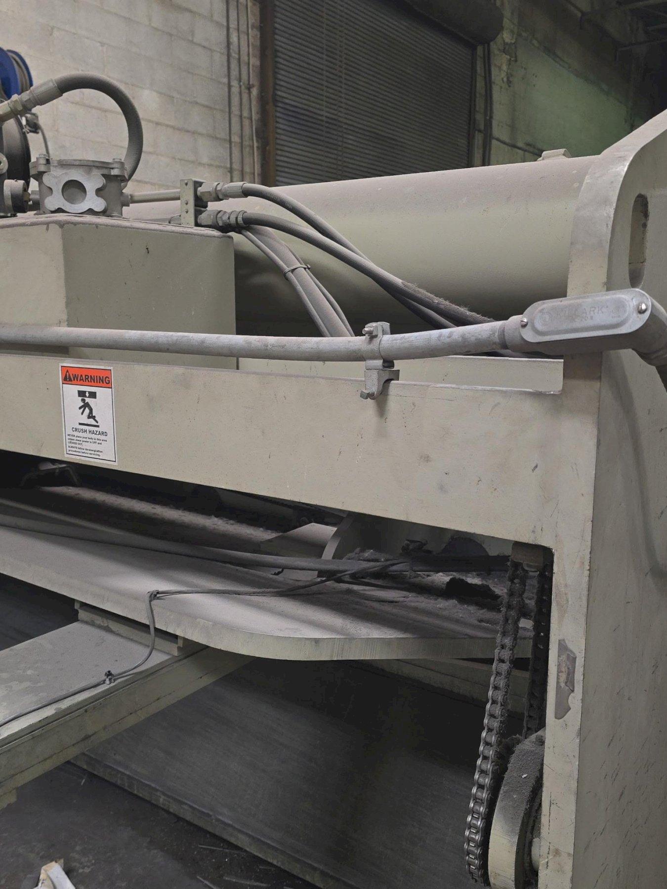 1/4" X 12' ACCURSHEAR 625012 HYDRAULIC POWER SWARING SHEAR W/ PROGRAMMABLE BACK GAUGE