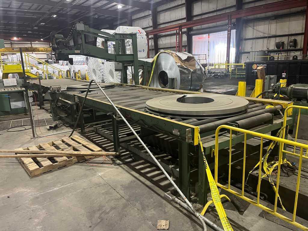 10,000# x 74" Braner Banding Line STOCK# 4486