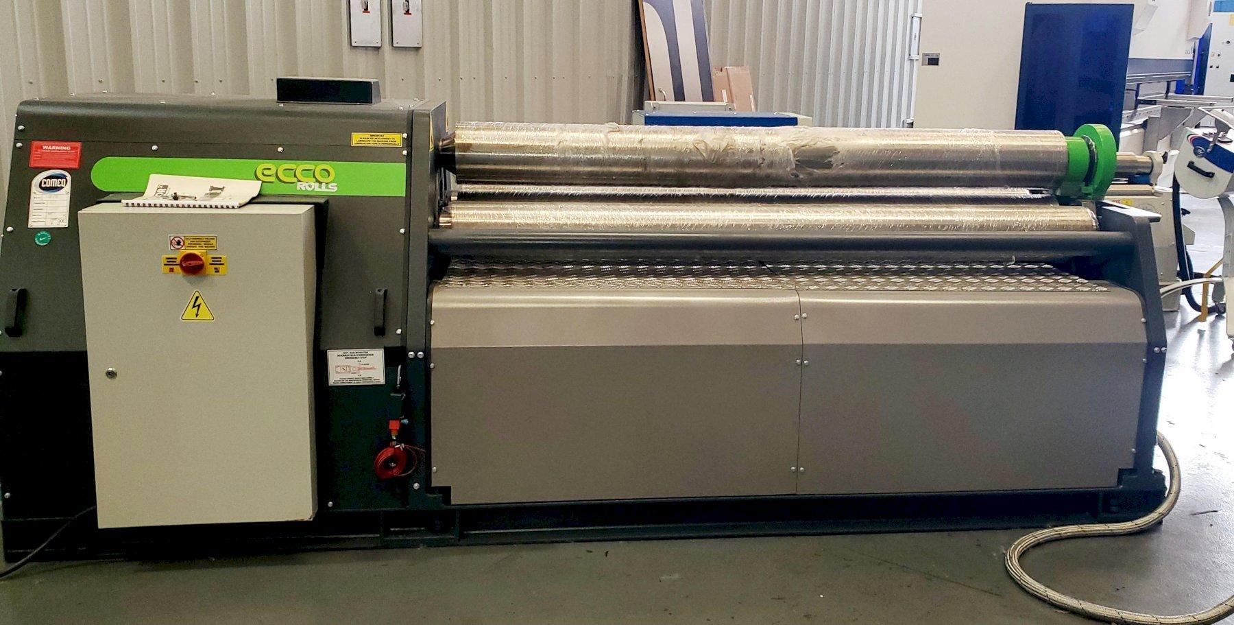 New ECCO Model 3RSP 120/5 Plate Bending Roll. Single Initial-Pinch Type.
Capacity - mild steel - 5' x 10 Ga.
