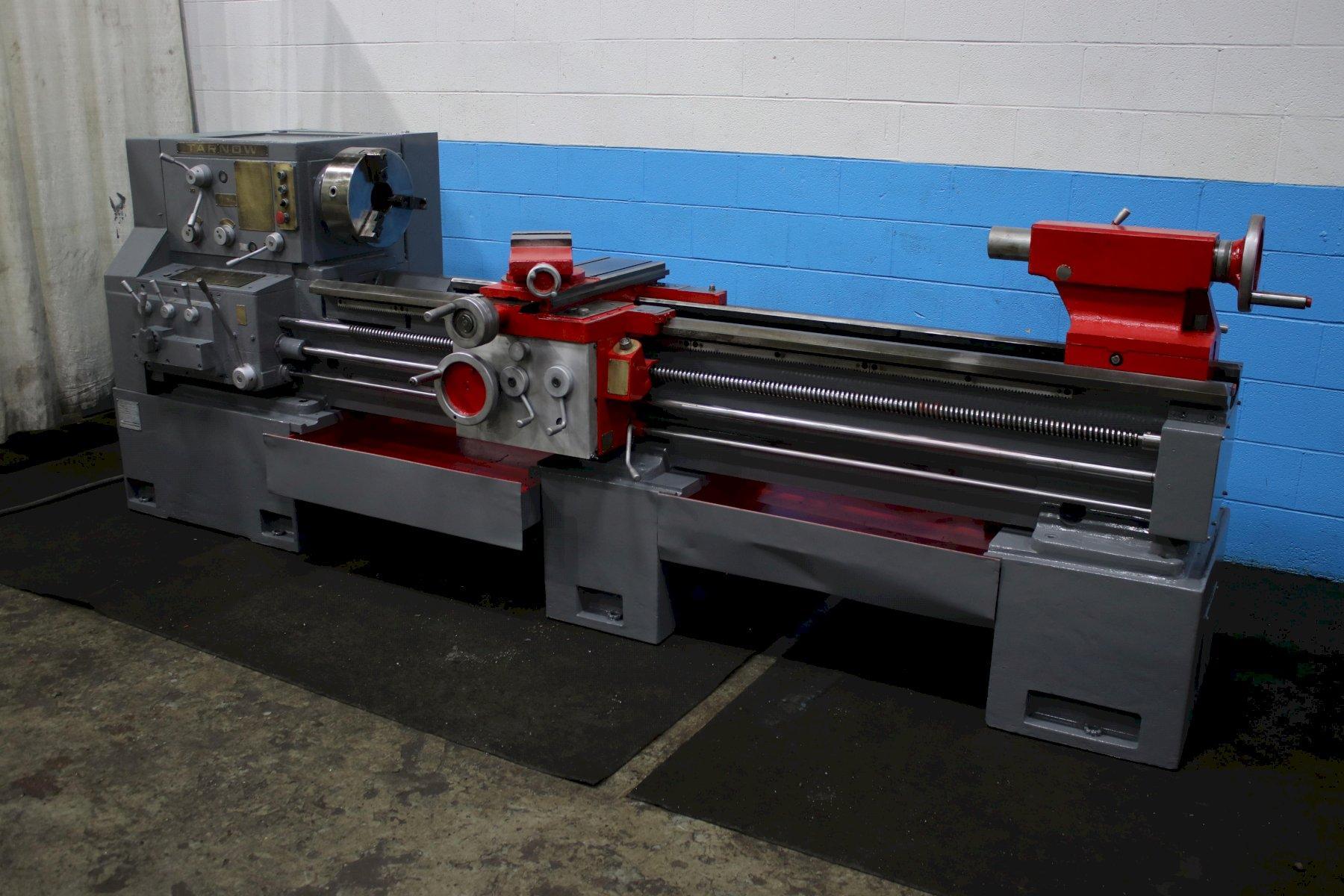 21" X 82" TARNOW GAP BED ENGINE LATHE: STOCK #75954