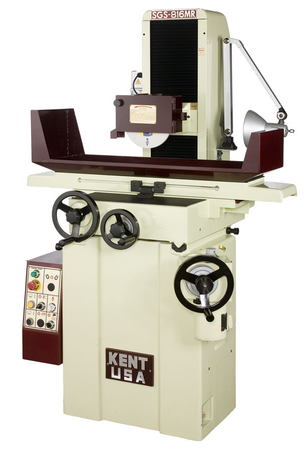 8" x 16" KENT USA SGS-816M MANUAL HAND FEED GRINDER - NEW