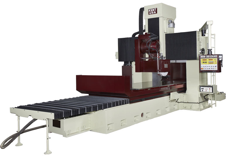 47" x 118" KENT USA SGS-3012AHD DOUBLE COLUMN DESIGN SURFACE GRINDER - NEW