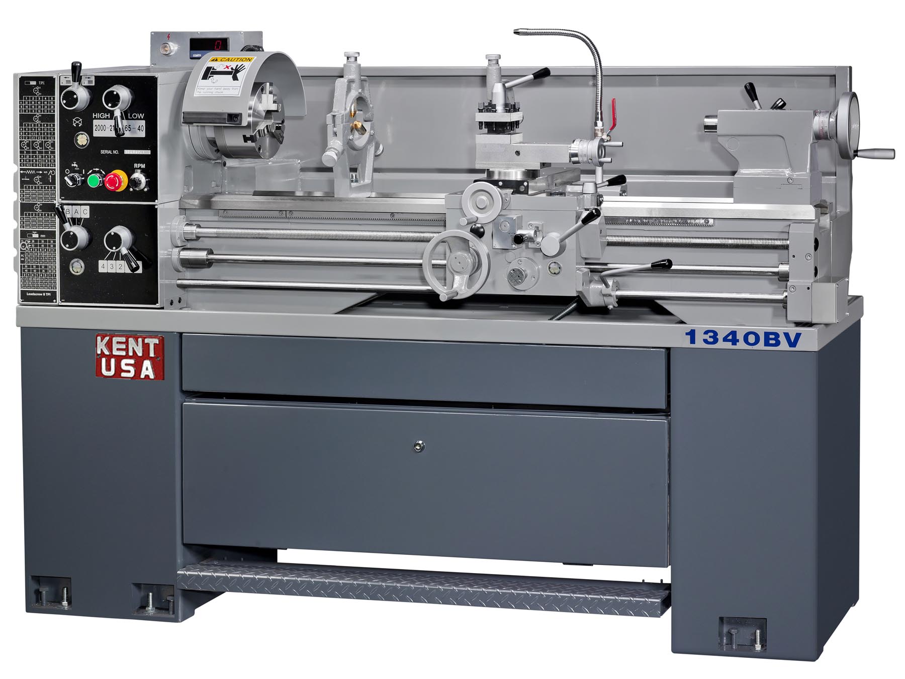 13" x 40" KENT USA SSM-1340BV PRECISION  LATHE - NEW