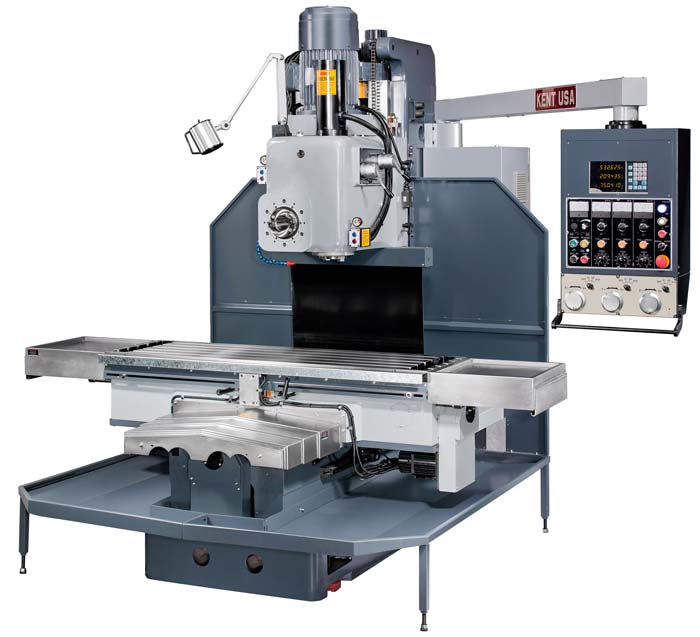 24" x 87" KENT USA JY-VH650B COMBINATION HORIZONTAL & VERTICAL SPINDLE MILL - NEW
