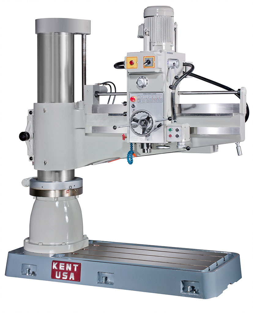 17" x 64" KENT USA TPR-1600H RADIAL ARM DRILL - NEW