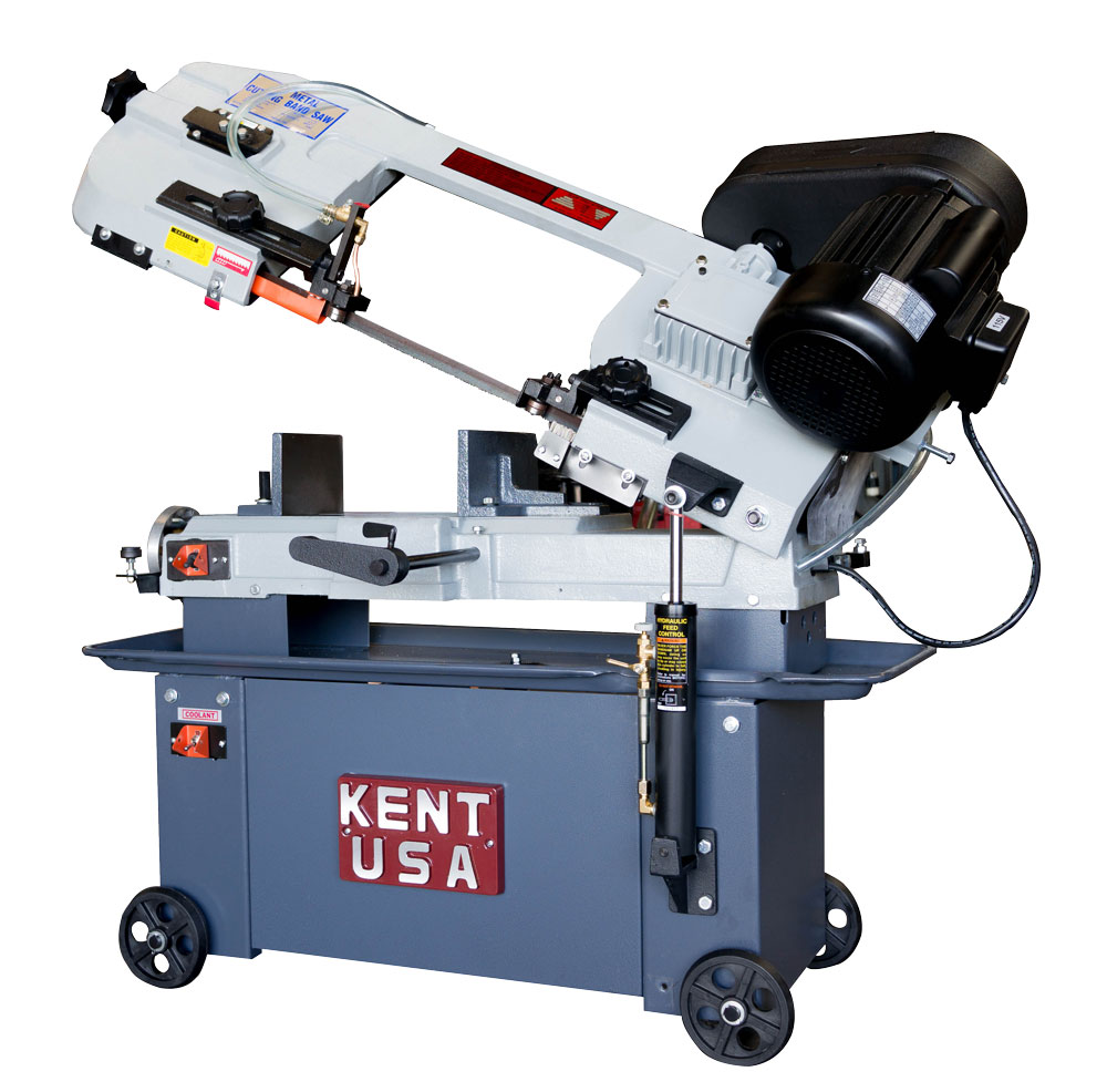 7" x 10.2" KENT USA W-712SB HORIZONTAL BAND SAW - NEW