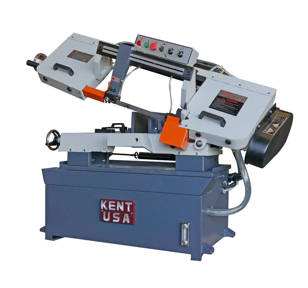 9" x 13.5" KENT USA W-916A HORIZONTAL BAND SAW - NEW