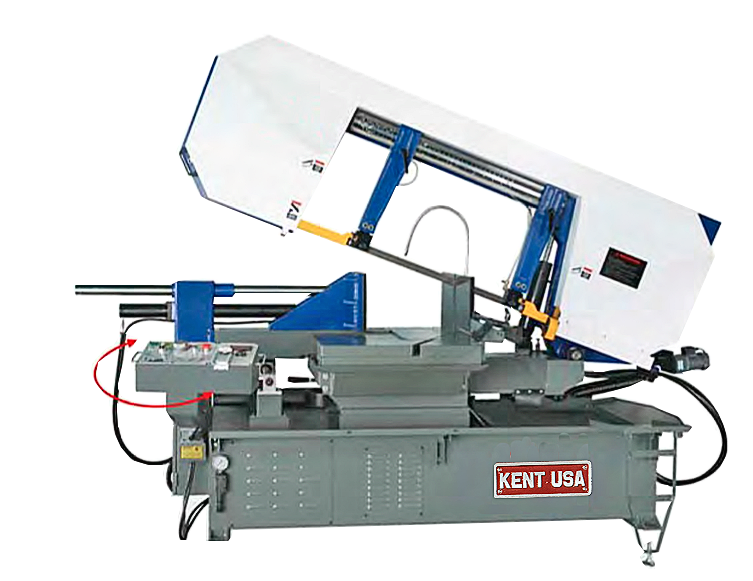 21" x 27" KENT USA W-2127SD HORIZONTAL BAND SAW - NEW