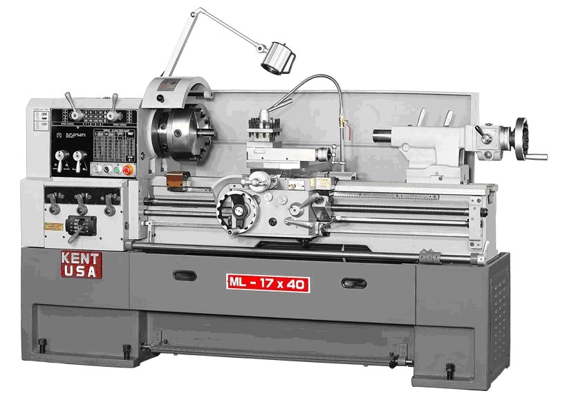 17" x 57" KENT USA ML-1760T MANUAL PRECISION LATHE - NEW