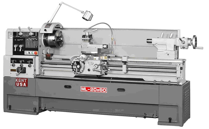 20" x 57" KENT USA ML-2060VT MANUAL PRECISION LATHE - NEW