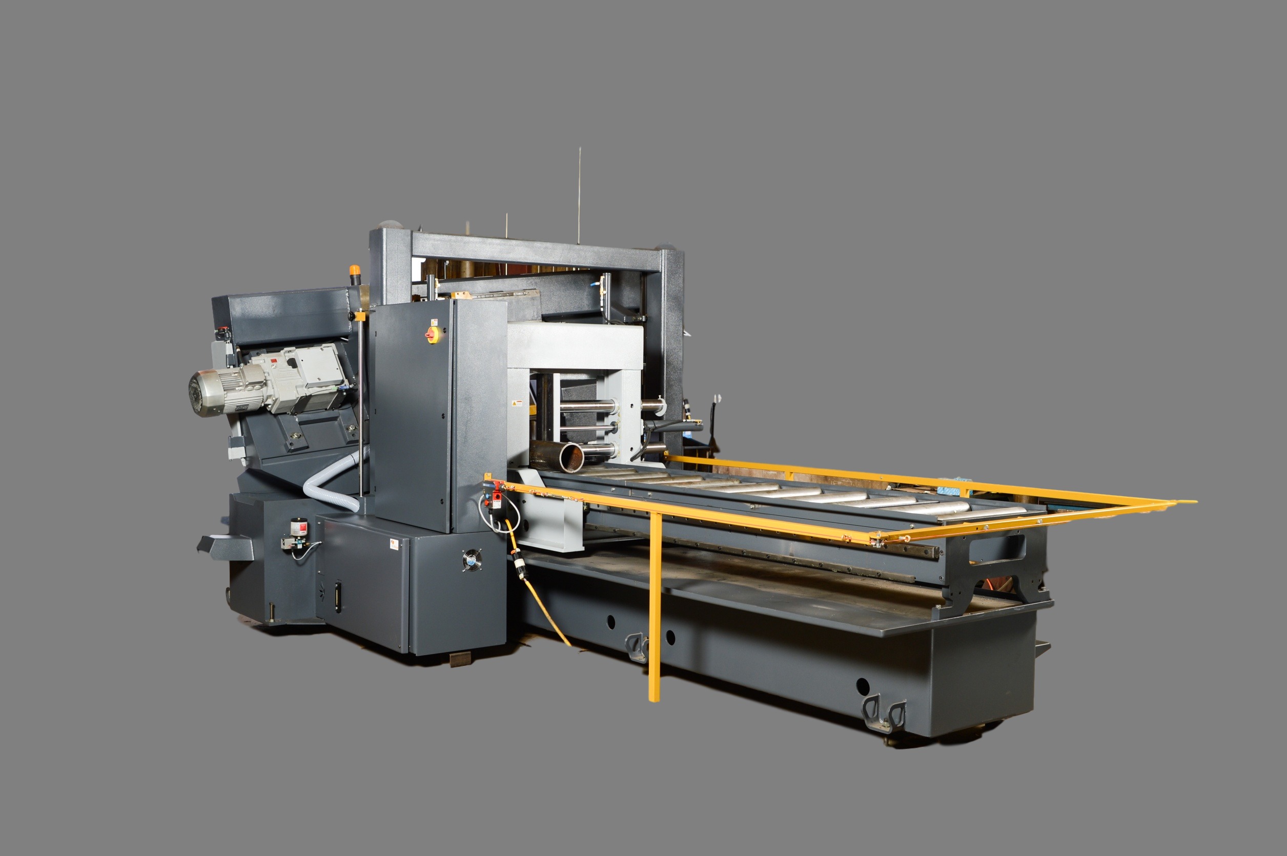 NEW 22"H x 22"W HYD-MECH H-22A-120 AUTOMATIC  LONG BAR FEED HORIZONTAL BAND SAW