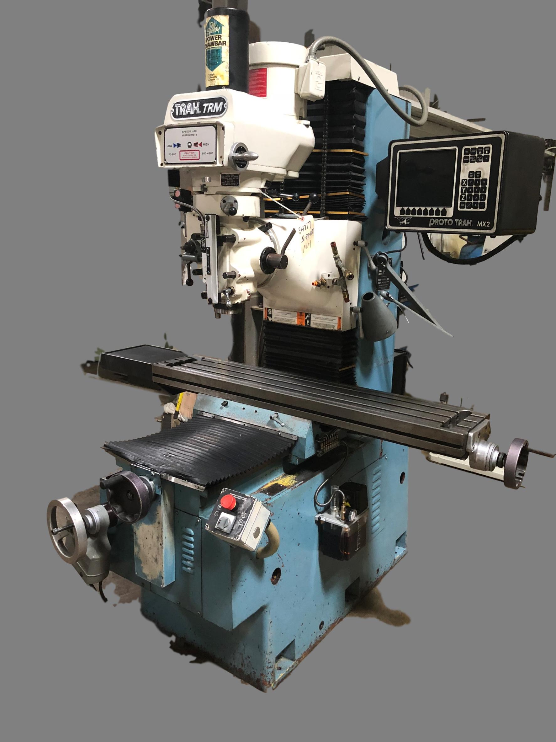 SOUTHWESTERN INDUSTRIES TRAK TRM 2--AXIS CNC BED MILL