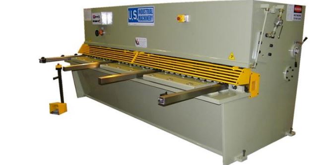 NEW 8' x 1/4" US INDUSTRIAL MODEL US825 HYDRAULIC SHEAR
