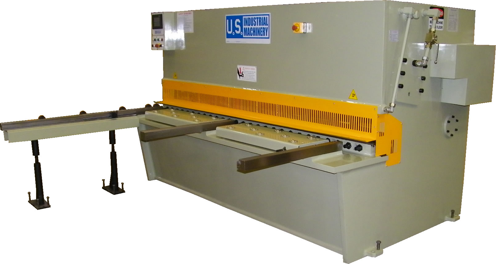 NEW 8' x 1/2" US INDUSTRIAL MODEL US8500 HYDRAULIC SHEAR