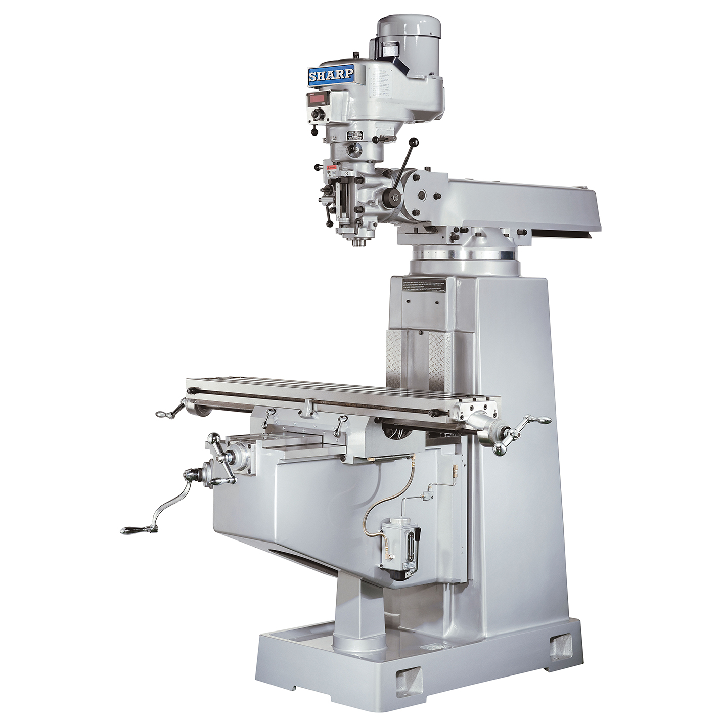 NEW 10" x 54" SHARP MODEL TMV VERTICAL KNEE MILL 