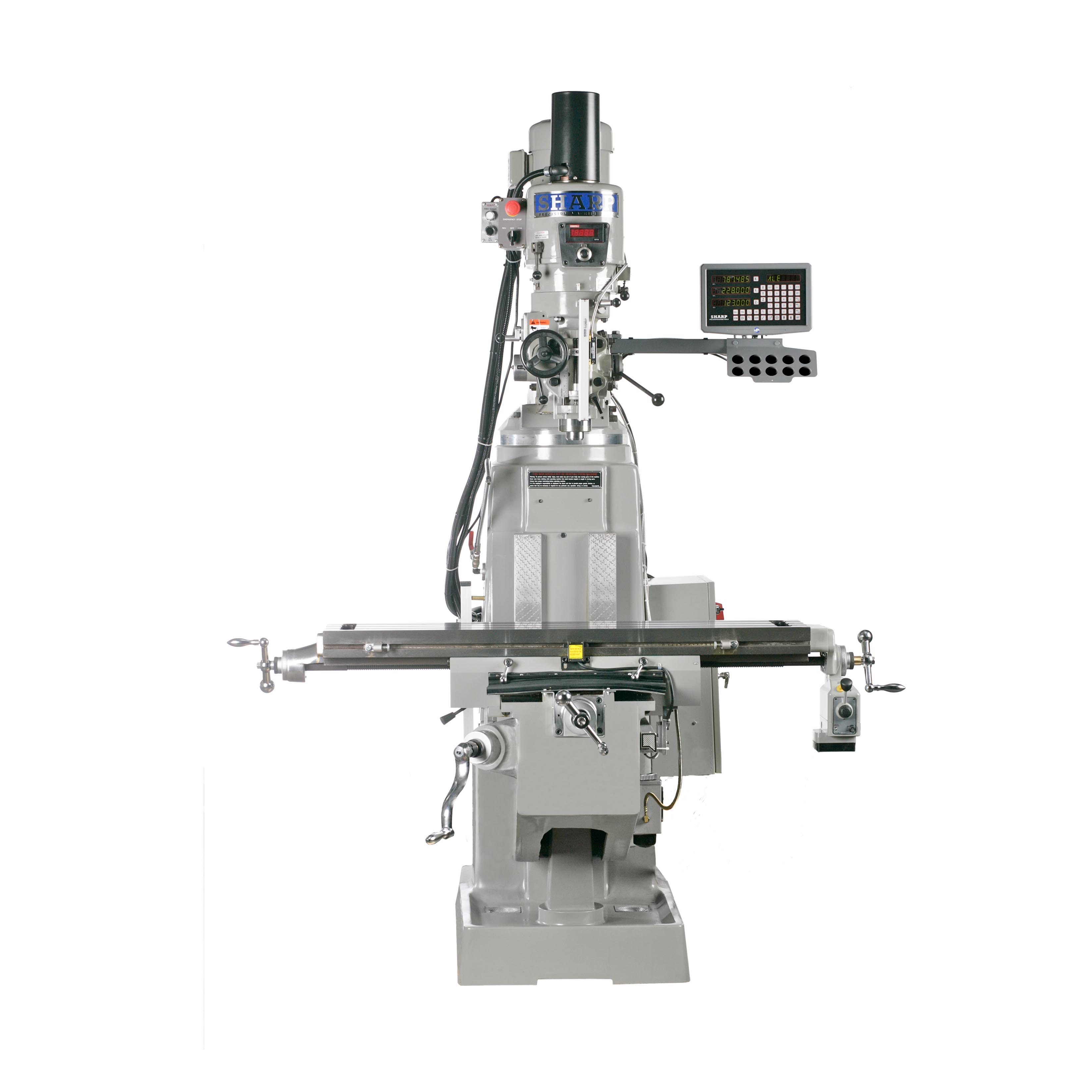 NEW 10" x 54" SHARP MODEL TMV-K PREMIUM VERTICAL KNEE MILL 