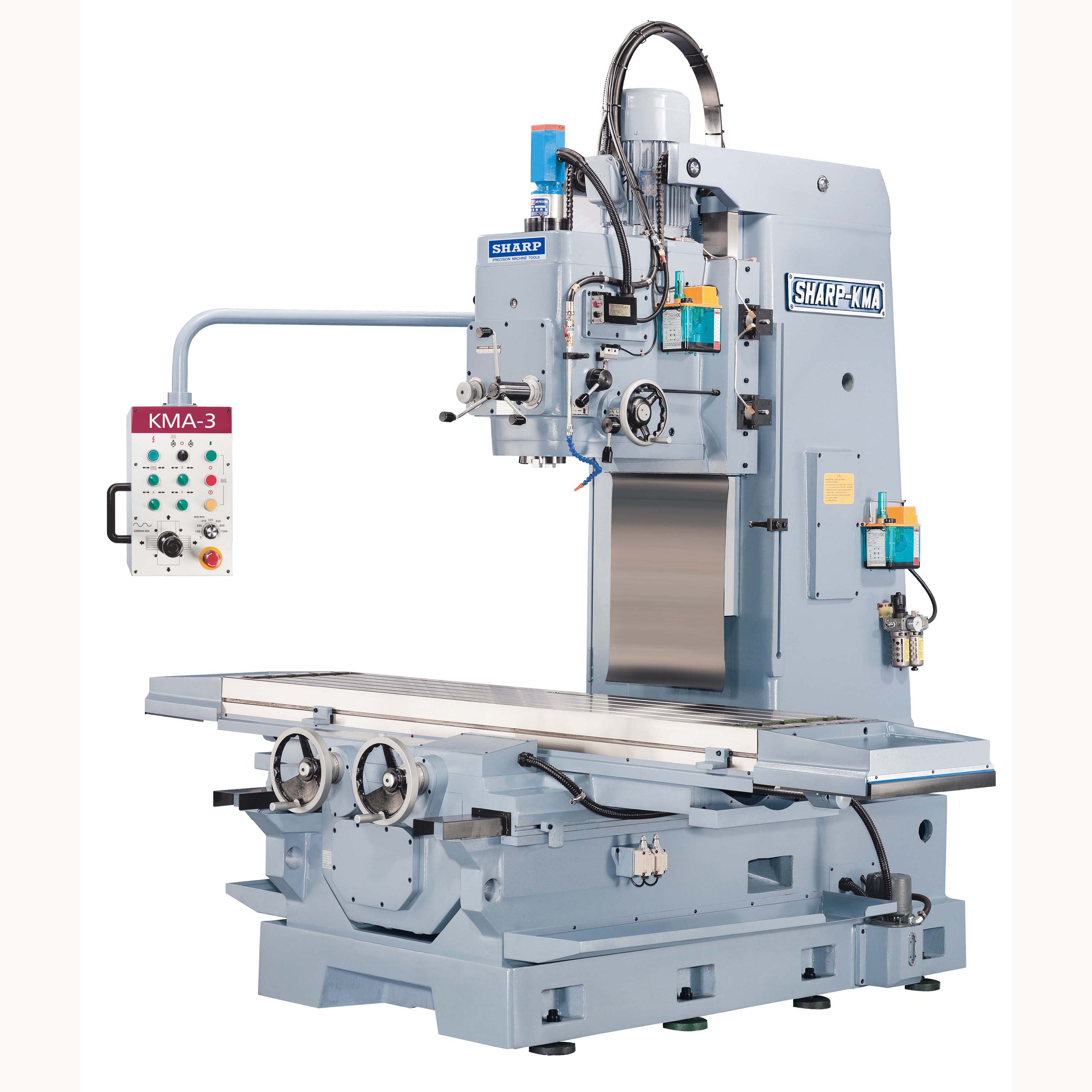 NEW 20" x 87" SHARP MODEL KMA-3 VERTICAL BED MILL