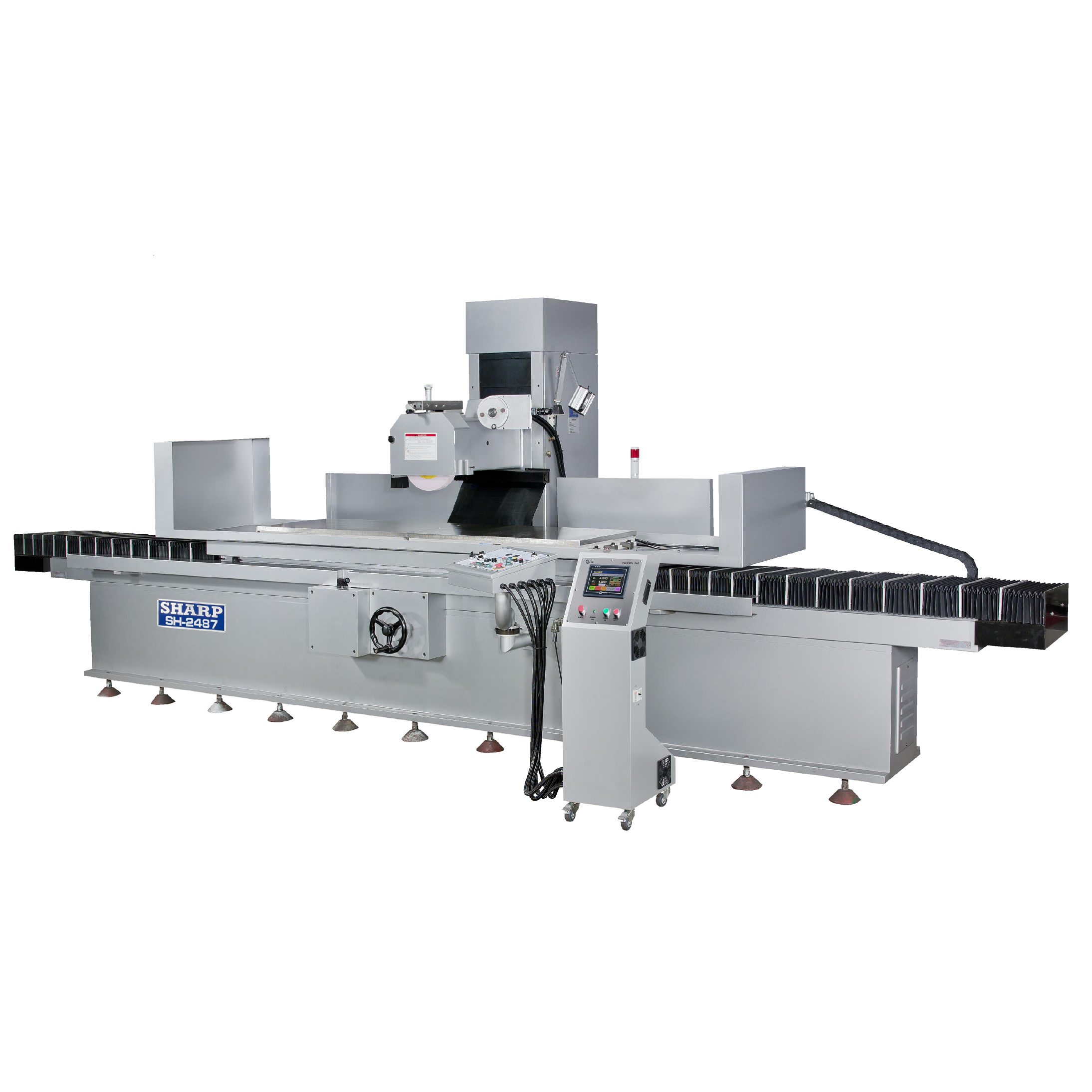NEW 24" x 87" SHARP MODEL SH-2487 AUTOMATIC TRAVELING COLUMN SURFACE GRINDER