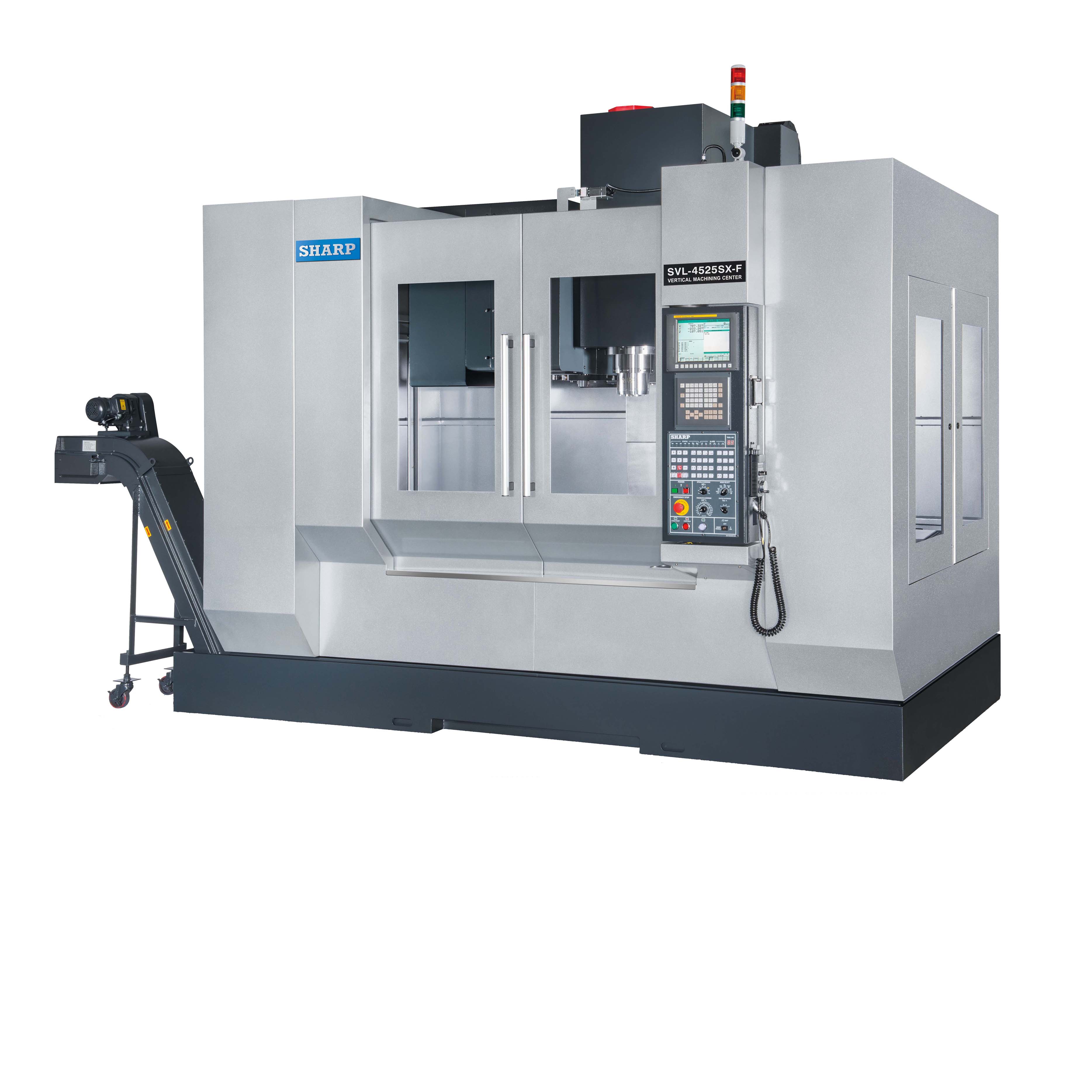 NEW SHARP SVL-4525SX-F LINEAR WAY CNC VERTICAL MACHINING CENTER