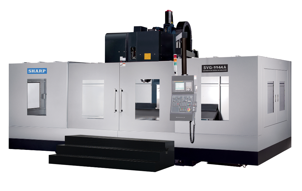 NEW SHARP SVG-9943A-F GEAR HEAD CNC VERTICAL MACHINING CENTER