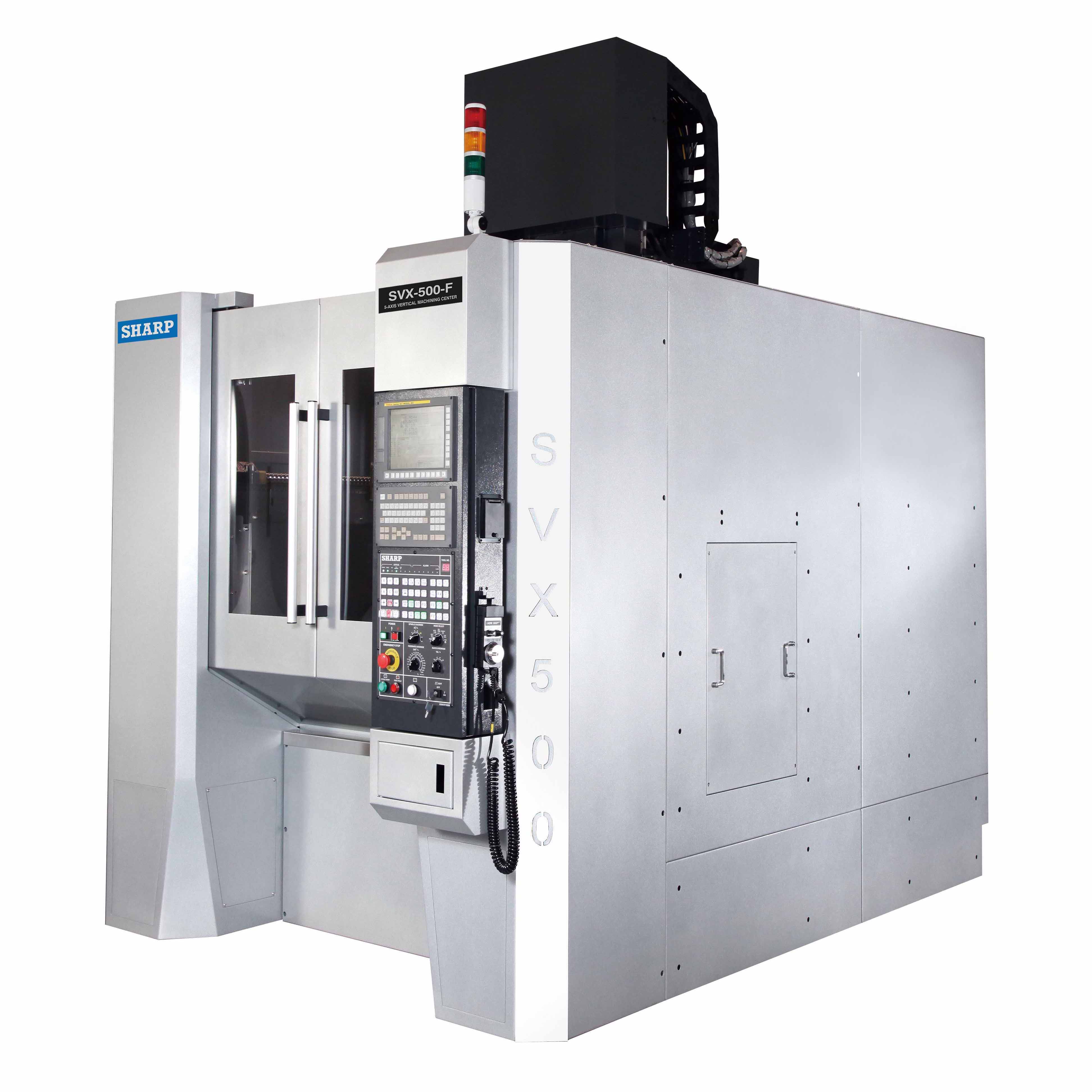 NEW SHARP SVX-500 5-AXIS CNC VERTICAL MACHINING CENTER