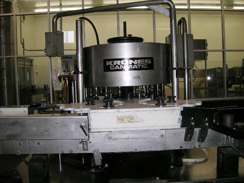 KRONES CANMATIC 18 HOT GLUE LABELER