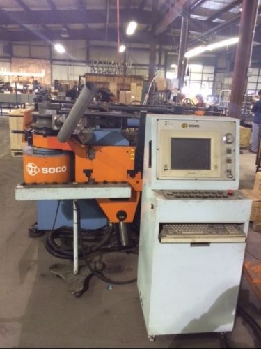 3" SOCCO MODEL SB-75X4B-1S CNC TUBE BENDING MACHINE