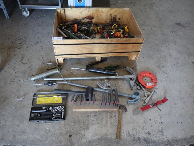 Crate O' Hand Tools - Many- Auction Item