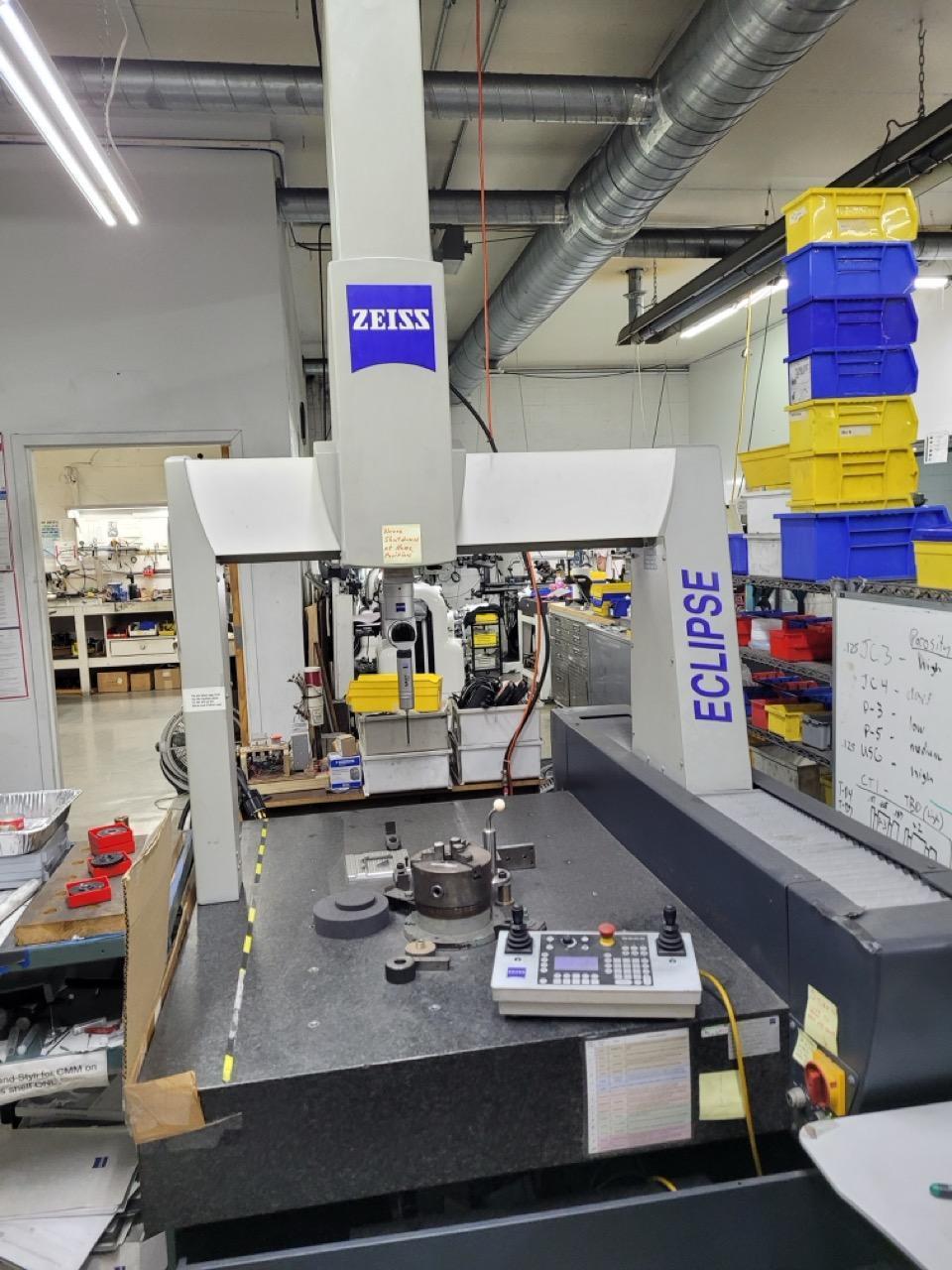 Zeiss Eclipse 2840 Series CMM, 2016 – Calypso Software, Curve, Vast XXT Scanning Probe