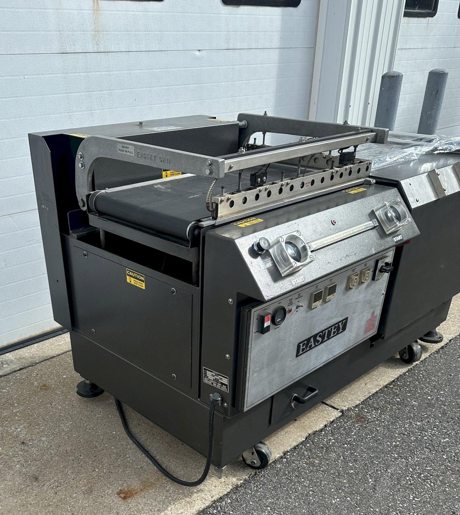 COMPLETE SHRINK PACKAGING SYSTEM Eastey EP2028TK L-Bar and Shanklin T-6XL Heat Shrink Tunnel