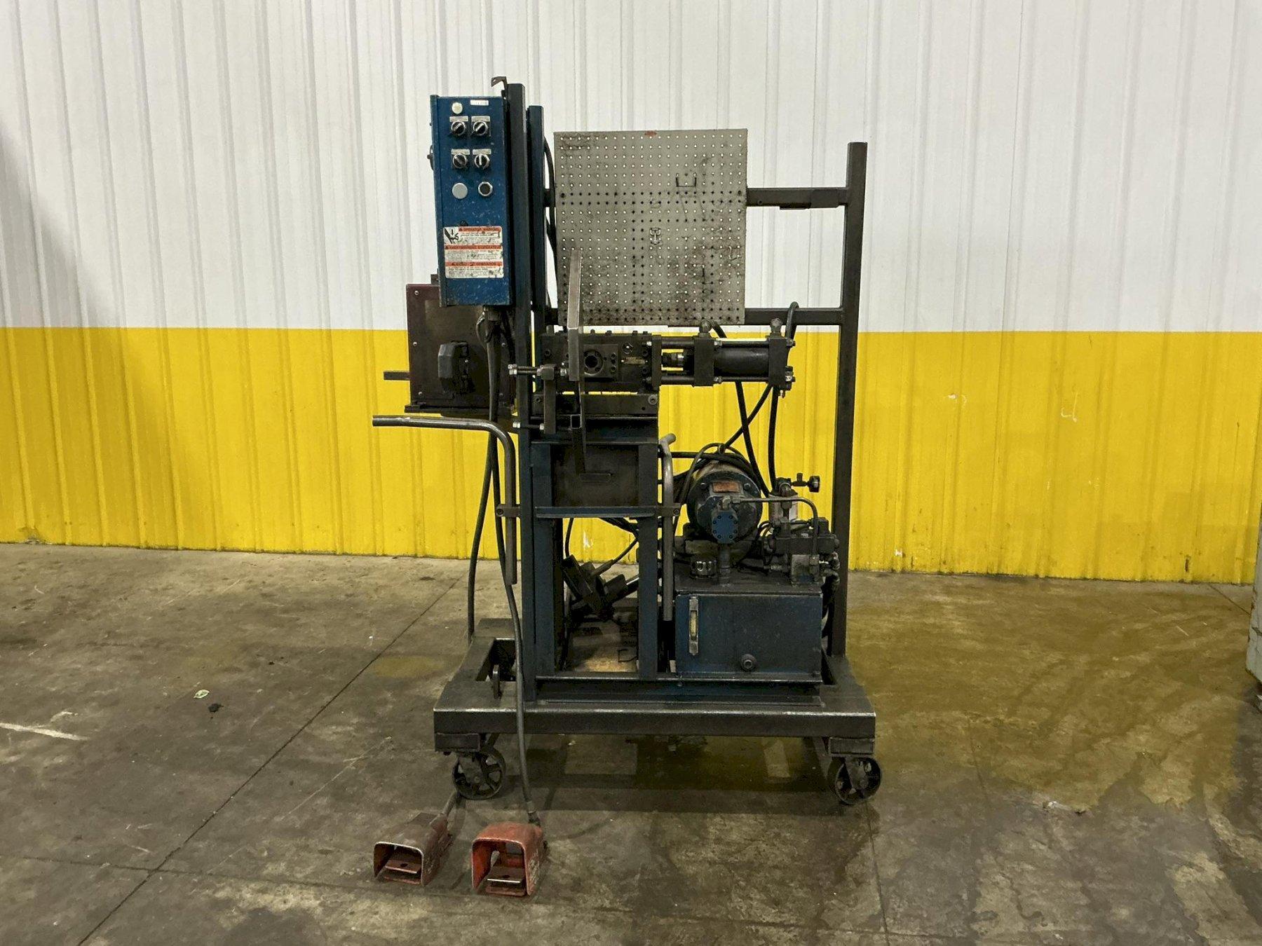 VOGEL TOOL MODEL #101-HPP HYDRAULIC TUBE SWAGING, PUNCHING & NOTCHING MACHINE: YOBRO #25064