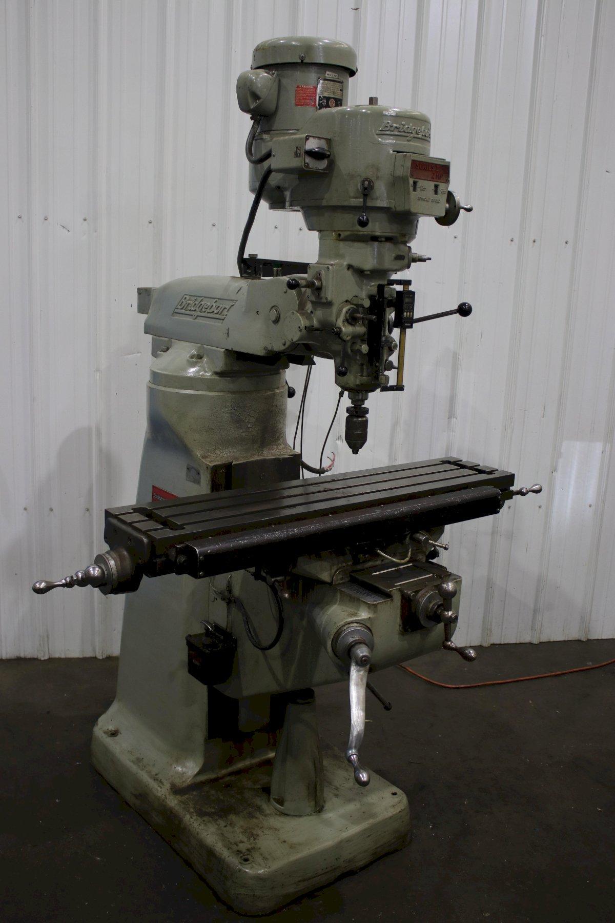 BRIDGEPORT SERIES 1 VERTICAL MILL: STOCK #76497