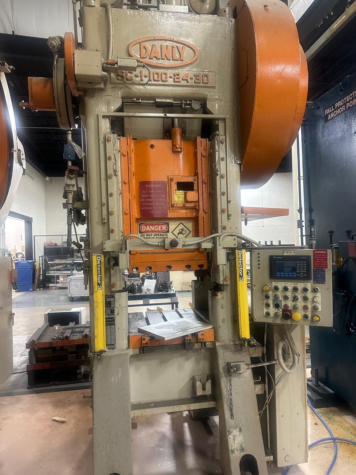 100 Ton Danly Press