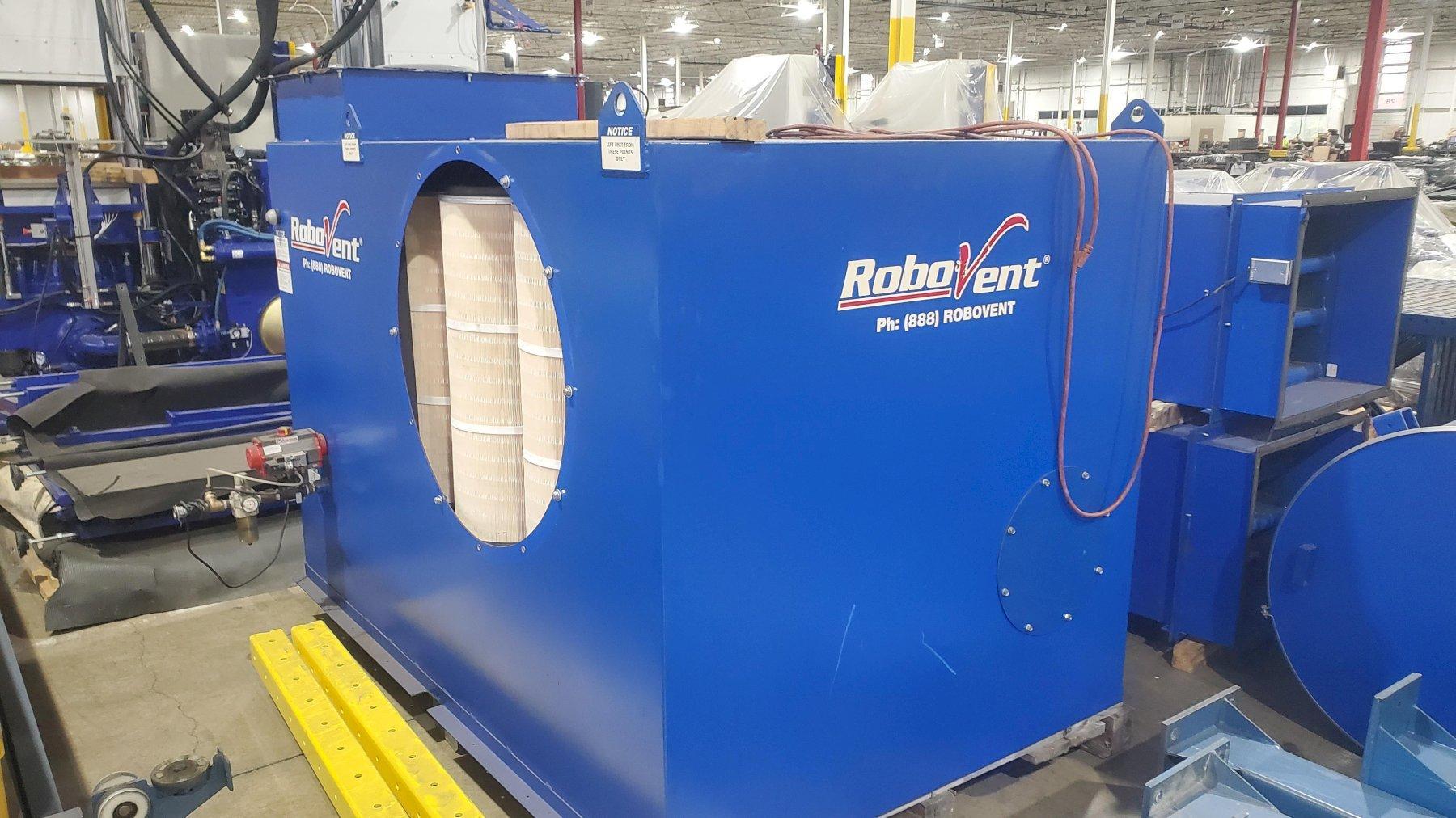 (2) Robovent DFS-8000 Dust collector's