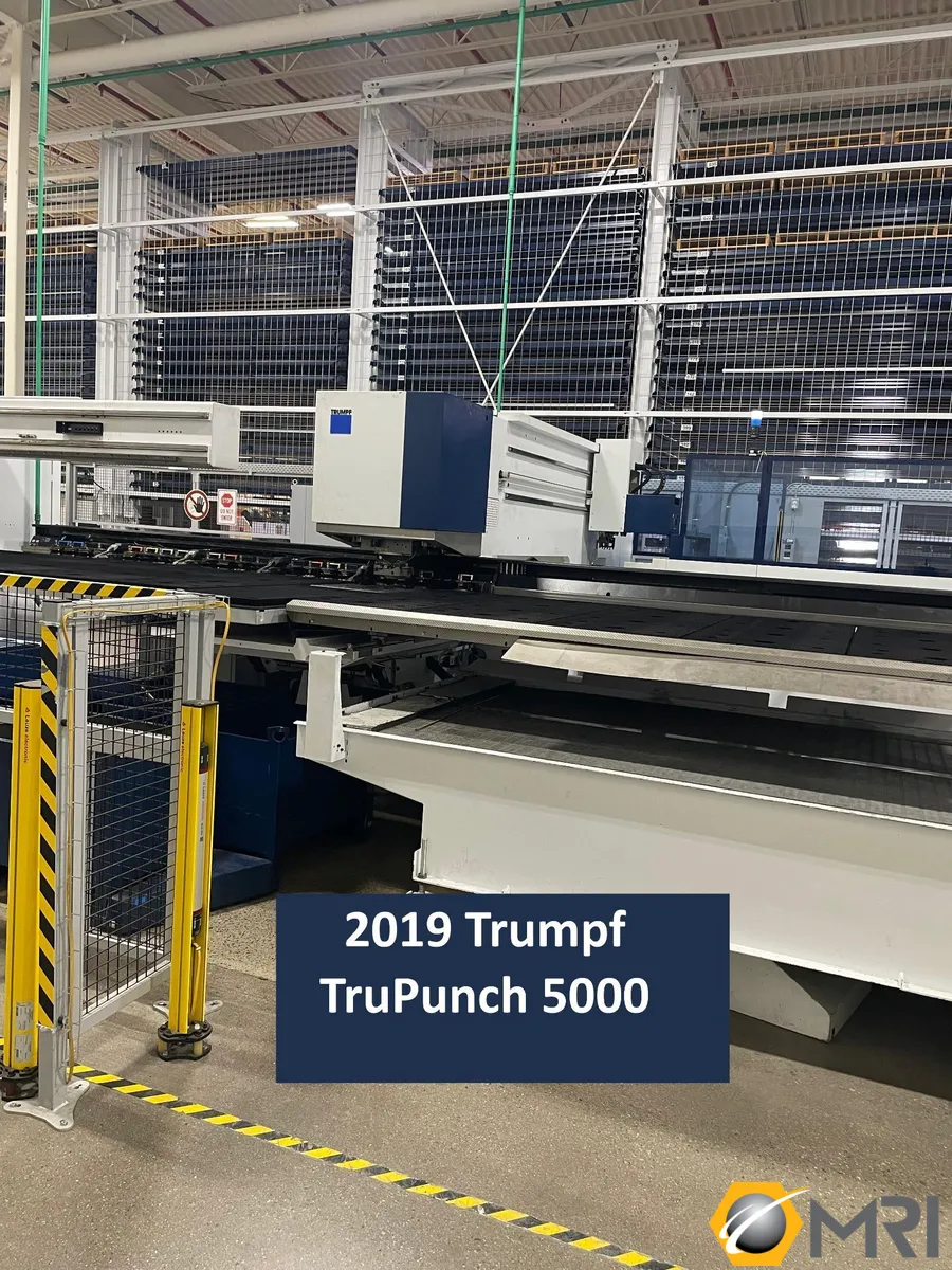 TRUMPF TRUPUNCH 5000 LARGE FORMAT PUNCHING MACHINE (S12) COMPLETE SYSTEM