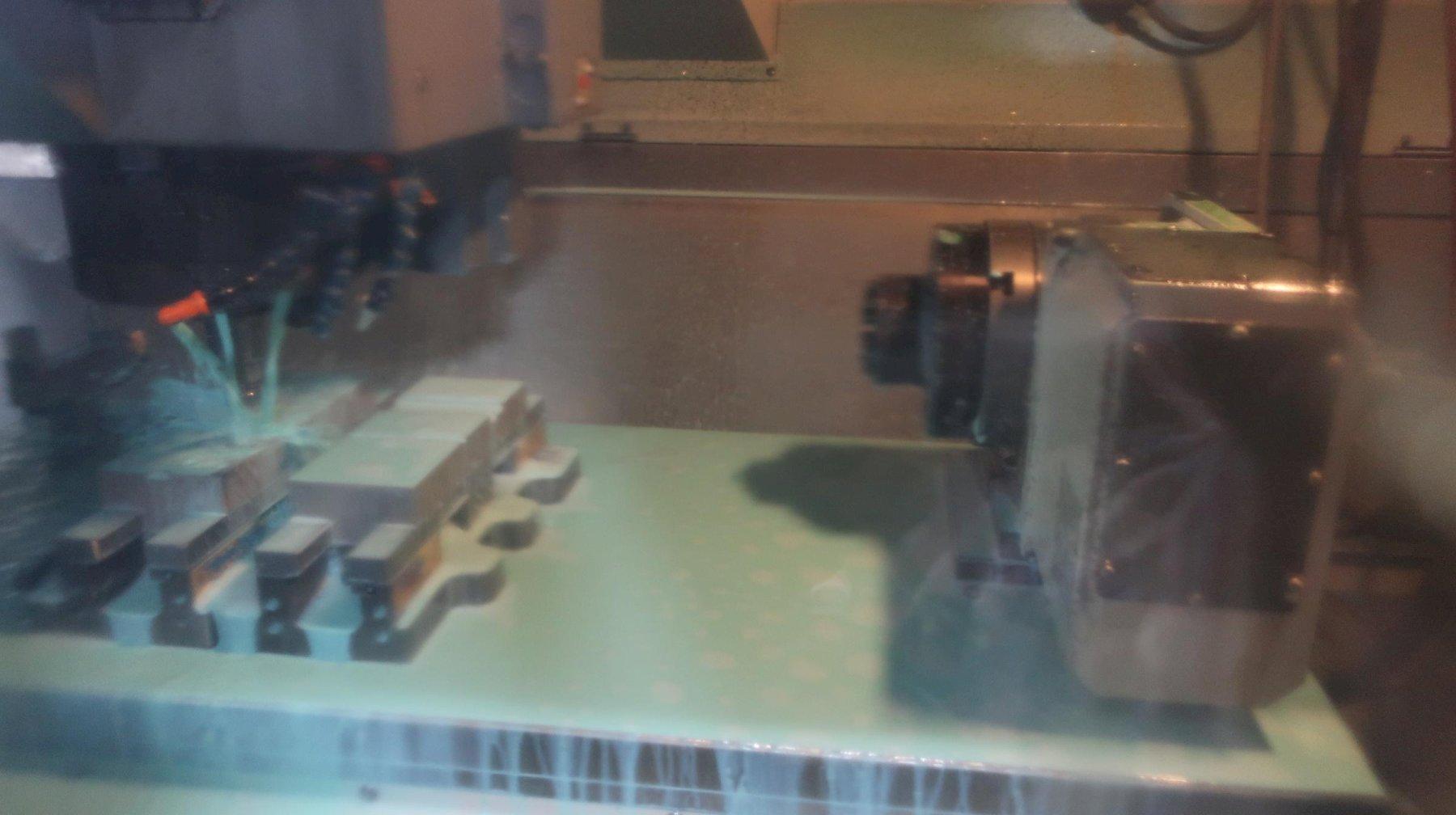 MORI SEIKI SV-503/40 Vertical Machining Center, Year 2001 With Tsudakoma 4th axis Rotary table