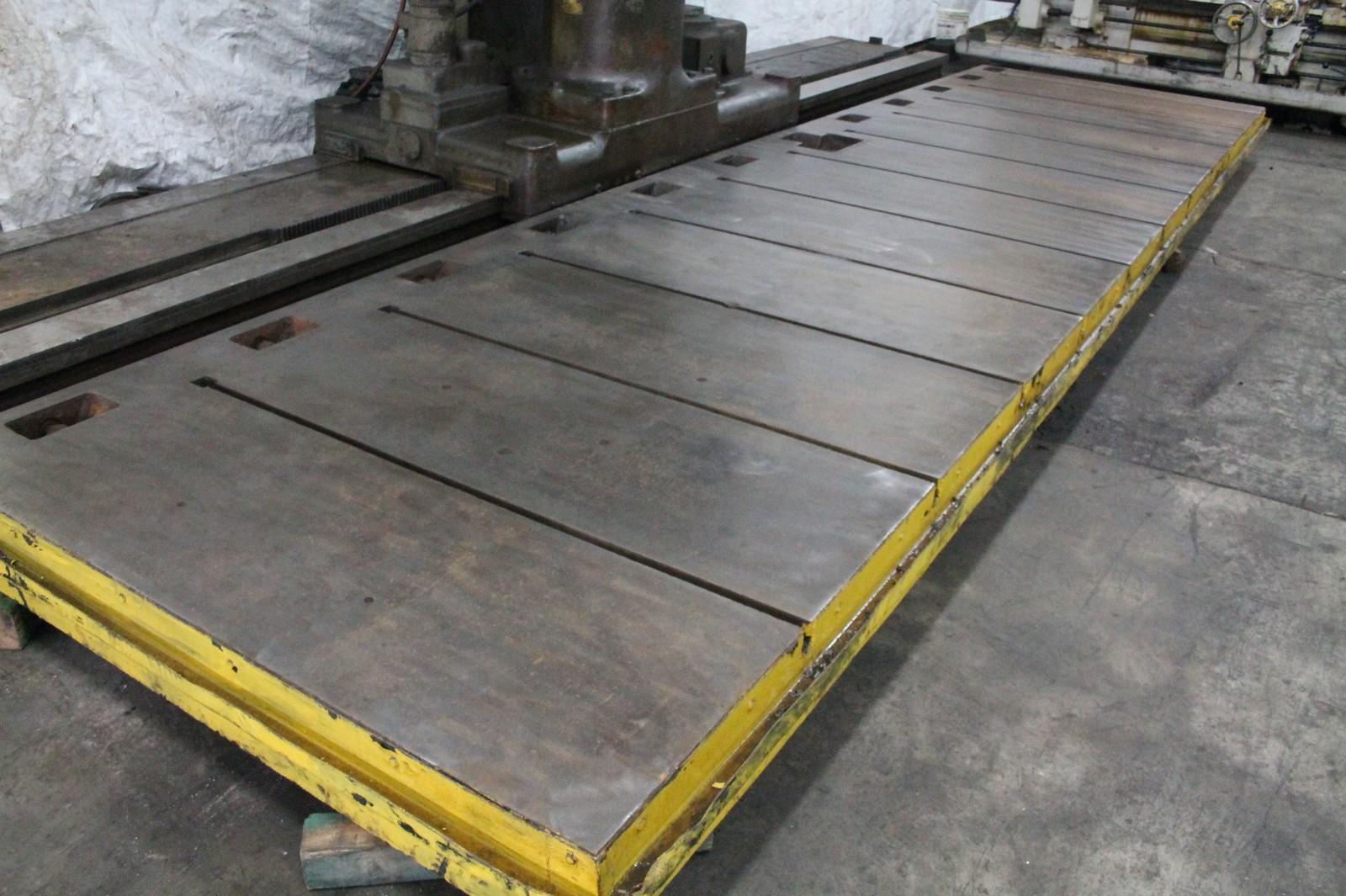 72' X 276' T-SLOTTED SURFACE PLATE: STOCK #66102